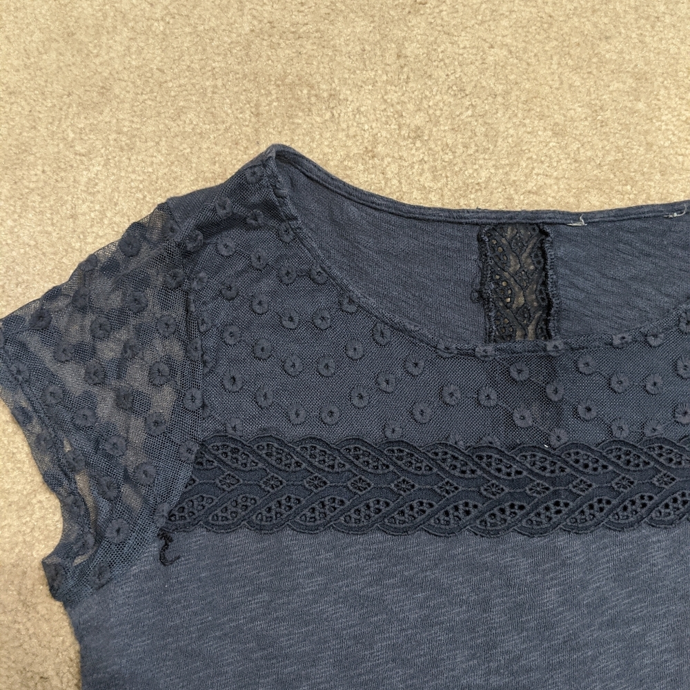 Lauren Conrad Lace Shirt